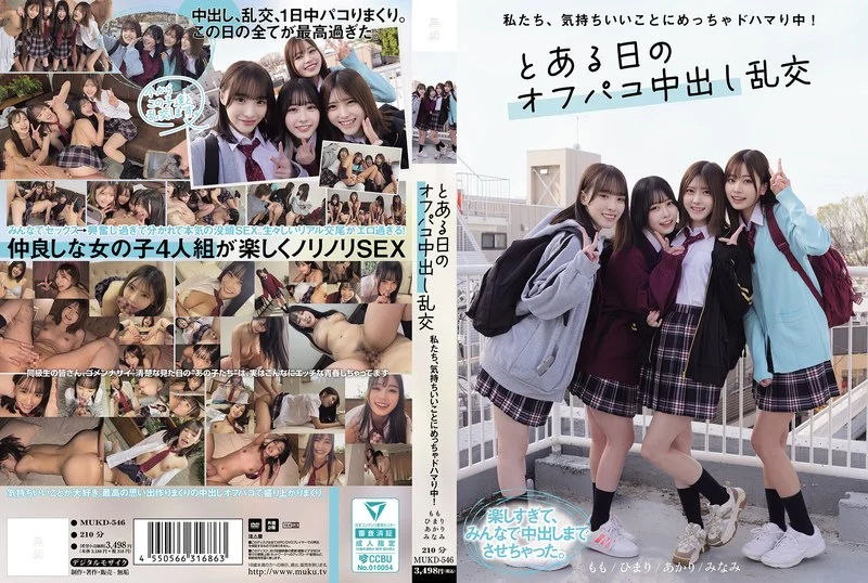 私たち、気持ちいいことにめっちゃドハマり中！ とある日のオフパコ中出し乱交 の表紙